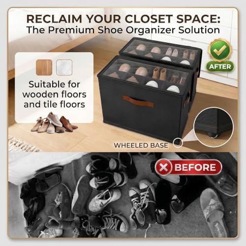 2 Pack Shoe storage Organizer - Image 4