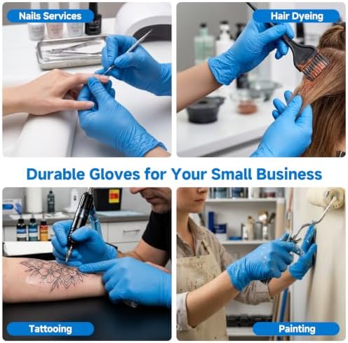 Food Grade Nitrile Gloves Small, 5 Mil - Image 4