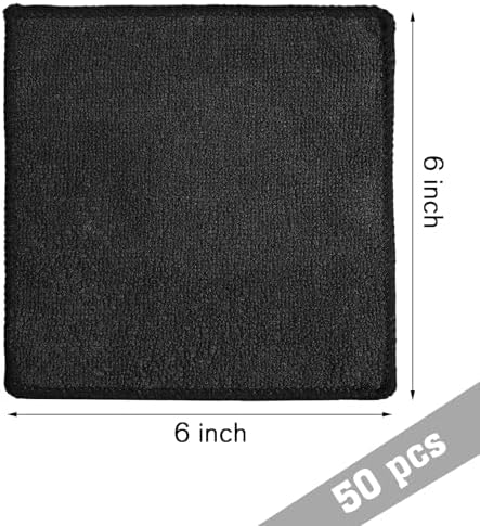 Tanlade 50 Pcs Dry Erase Cloth, 6 X 6 Inch - Image 2