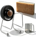 Suction Sponge Holder for Kitchen Sink by yokuxaj