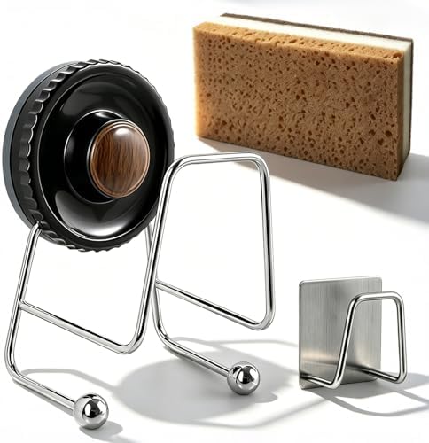 Suction Sponge Holder for Kitchen Sink by yokuxaj