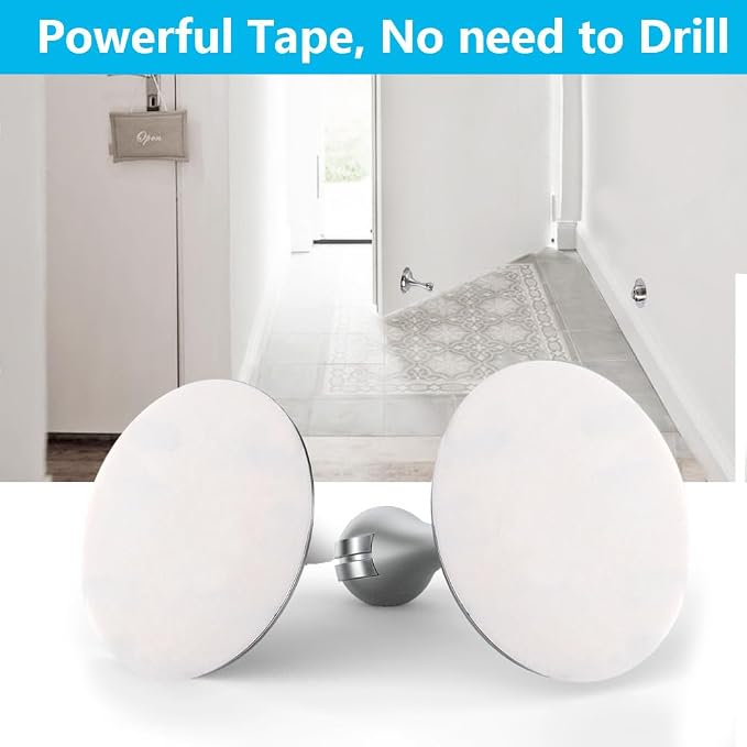 Doorstop Magnetic Door Stopper Door Catch Door Holder Stainless Steel | 1-Pack - Image 4
