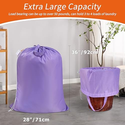 Polecasa 2 Pack Extra Heavy-Duty Laundry Bag - Image 3