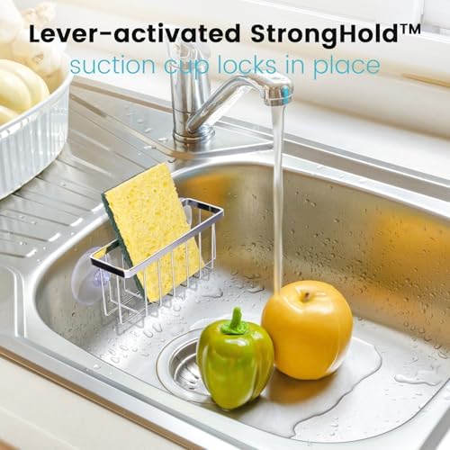 HLOOL Kitchen Sink Sponge Holder, Sponge Holder - Image 3