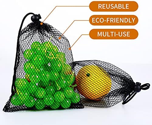 TecUnite 10 Pack Mesh Drawstring Bags - Image 4