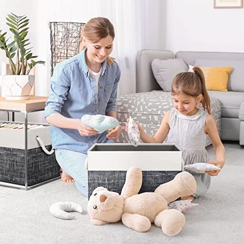 Fab totes Storage Bins 2-Pack, Foldable Storage Baskets - Image 6