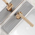 Eormoe Kitchen Sink Faucet Mat by eormoe