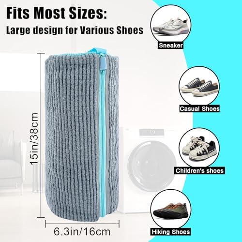 Shoe Washing Machine Bag, 2 Pack Shoe Laundry Bags - Image 4