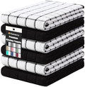 Homaxy Large Premium Cotton Kitchen Towels 16"x 28", 6 Pack by Homaxy