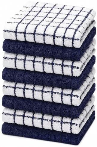 Bumble Dish Cloths, 100% Cotton Kitchen Towels by BumbleTowels