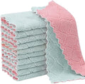 Rachan 11Pack Kitchen Dish Cloths, Reusable Dish Towels, Nonstick Oil Washable by Rachan