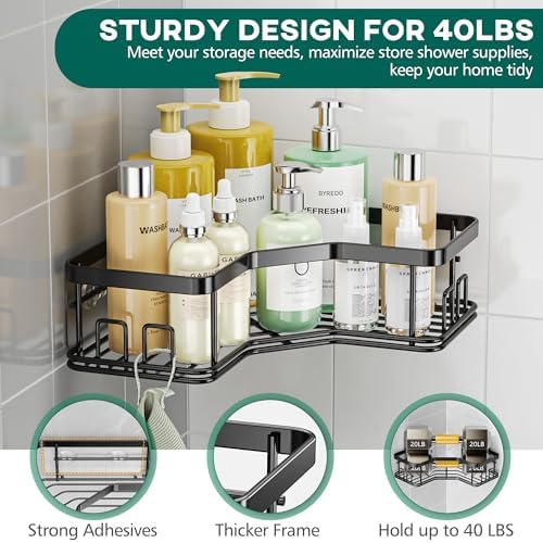 MAXIFFE Corner Shower Caddy - Image 4