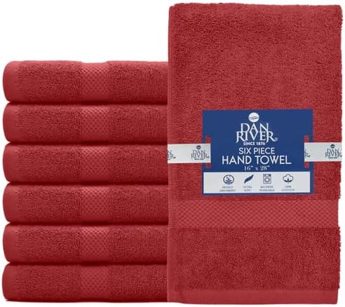 DAN RIVER 6-Pack Premium Hand Towels - Image 6