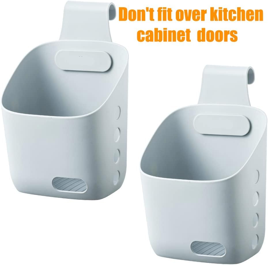 LeleCAT Plastic Hanging Basket Kitchen Storage organizer, Basket - Image 3