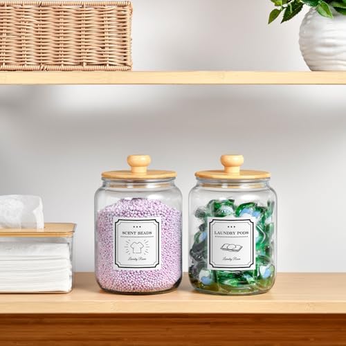 Laundry Pod Container and Dryer Sheet Holder, Laundry Room Organization - Image 5