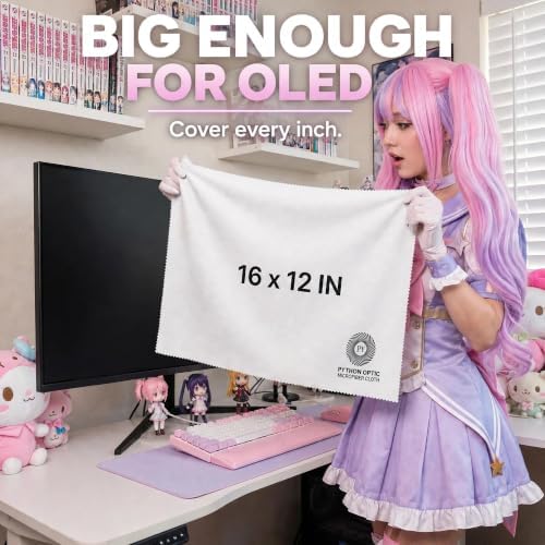 Premium OLED & QD-OLED Microfiber Cleaning Cloth, 12 x 16 in - Image 6