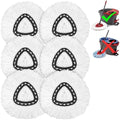6 Pack Mop Replacement Heads for Spin Mop, Microfiber Spin Mop Refills by TidyMonster