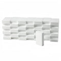 Magic Sponges Eraser, 50 Pack 2X Density Melamine Sponge Foam Pad Bulk | by BAISENJIE