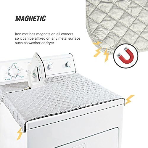 Ruibo Magnetic Ironing Mat Blanket, Iron Board Alternative Cover/Quilted Washer - Image 2
