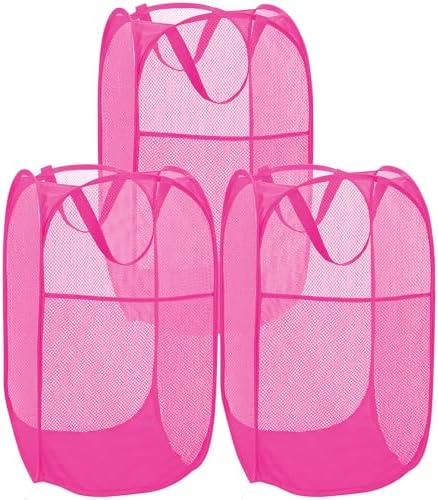 BATTOO Deluxe Strong Mesh Pop up Laundry Hamper Basket by BATTOO