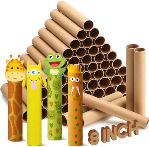 MotiMind 60 Pcs Cardboard Tubes by MotiMind