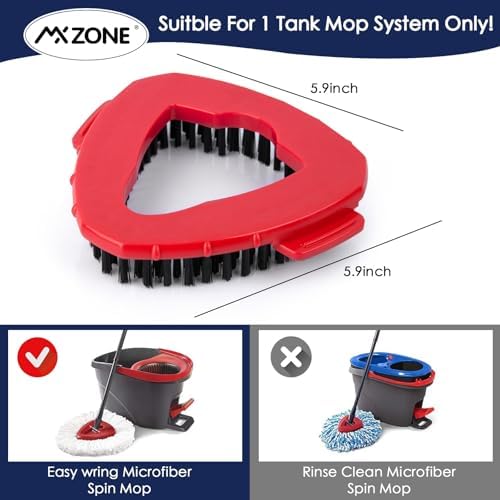Spin Mop Scrub Brush Head Replacement - Image 2