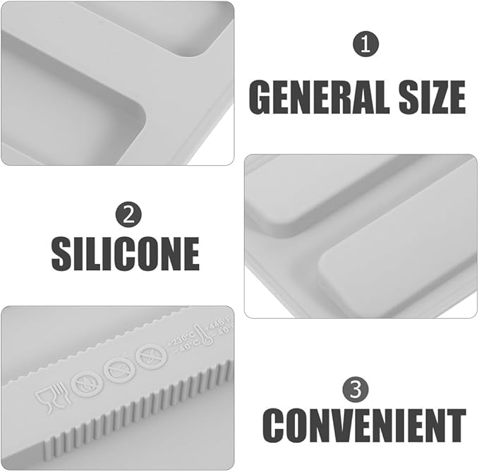 Toaster Lid Cover Replacement 2pcs Silicone Breakfast 2 Slices Bread Machine Cover Electric Toaster Upper for Machine Part Accessories(grey)