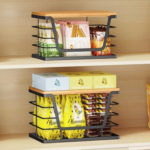 ALOCEO 3 Pack Stackable Storage Bins - Image 4
