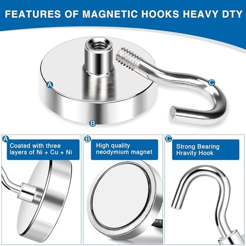 LOVIMAG Magnetic Hooks Magnet Hook - Image 4