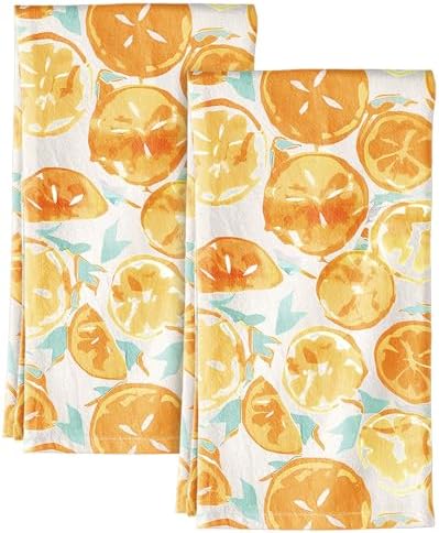 Miss Adola 150GSM Flour Sack Kitchen Towels Set of 2 by MissAdola