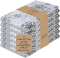 Urban Villa Kitchen Towels Cotton Dish Towels 20”x30” Grey Snow by CottonTrends