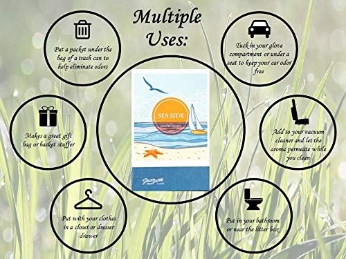 Seaside Scented Sachets Pack of 3, Spring and Summer - Image 3