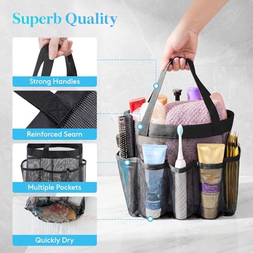 Lifewit Mesh Shower Caddy Portable - Image 5