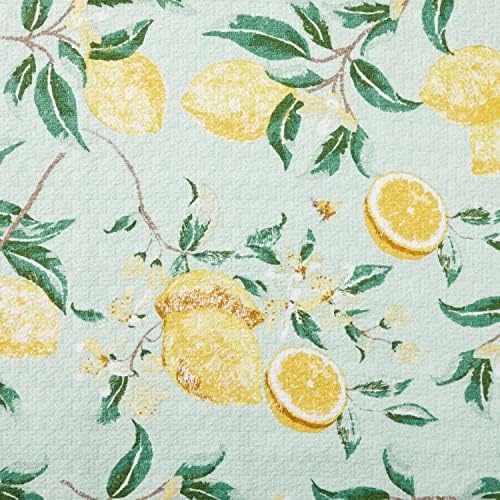 Martha Stewart Dual Purpose Kitchen Towel 4-Pack Set, Lemon Whimsy - Image 3