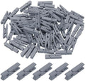 uxcell 200 Pcs Wooden Clothespins, 1.4 Inch Clothes Pins Wooden Colored Small by uxcell