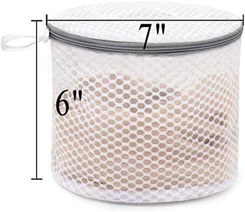 Muchfun 3Pcs Bra Wash Bags, Honeycomb Mesh Laundry Bags - Image 6