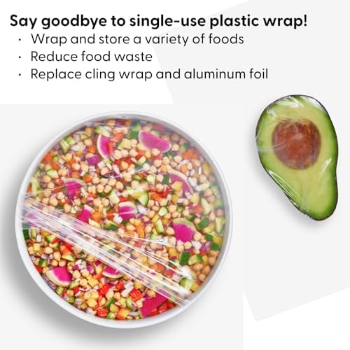 W&P Reusable Silicone Stretch Wrap, 1 Box - Image 2