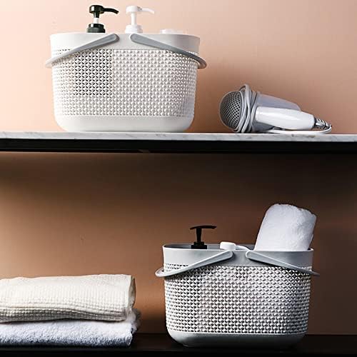 Plastic Portable Shower Caddy Basket, Storage Organizer, 2 Pack - Image 6