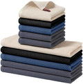 Homaxy 10 Pack 100% Cotton Kitchen Towels and Dishcloths Set by Homaxy