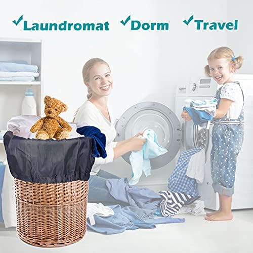 Coomee Heavy Duty Laundry Bag, 2 Pack XL Nylon Laundry Bags - Image 5