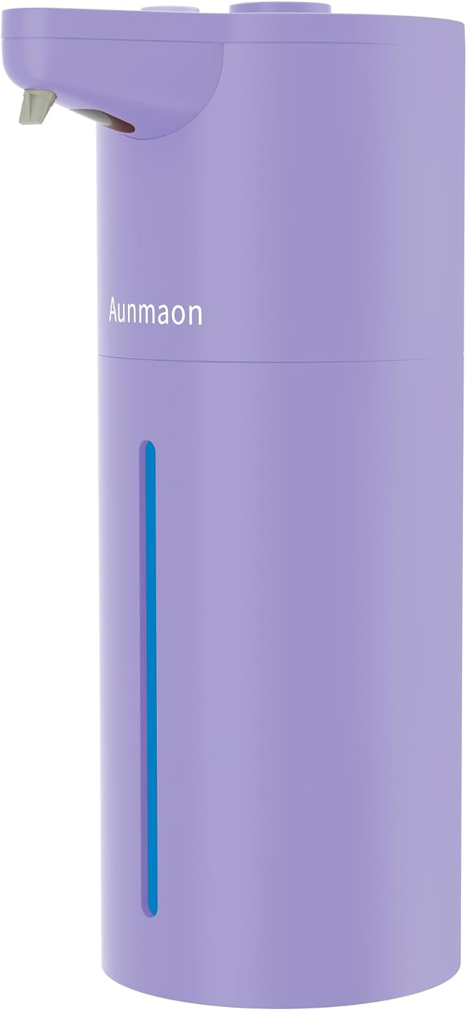 Automatic Soap Dispenser Touchless, Hands-Free, Long Battery Life, Compatible by Aunmaon