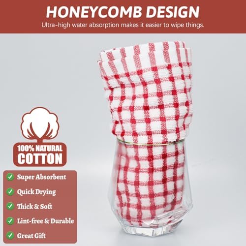 Nialnant 8 Pack Kitchen Towels, Dish Towels - Image 3