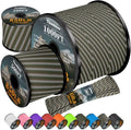 850Ib Reflective Paracord Rope, 50/100/200/500/1000ft 4MM 11 Strand Parachute by Thadavo