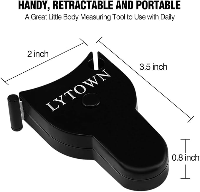 Automatic Telescopic Tape Measure, Body Measure Tape 60 inch, Self-Tightening - Image 6