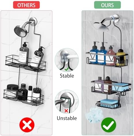 DAOYA Over the Shower Head Caddy - Image 5