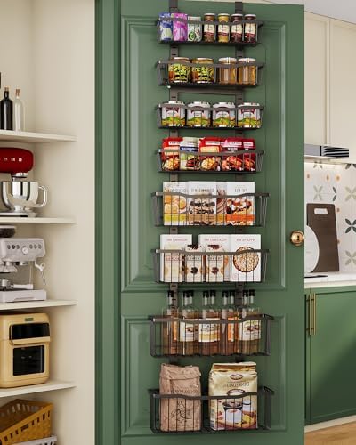 Eastherry Over The Door Organizer，8-Tier Over The Door Pantry Organizer by Unknown