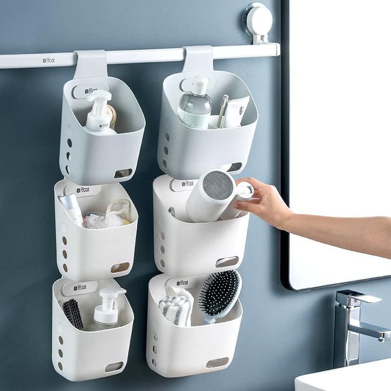 LeleCAT Plastic Hanging Basket Kitchen Storage organizer, Basket - Image 6