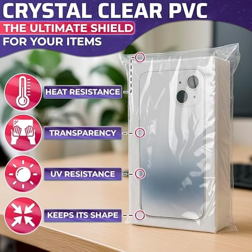 PalaYou 100 Pcs Heat Shrink Wrap Bags - Image 3
