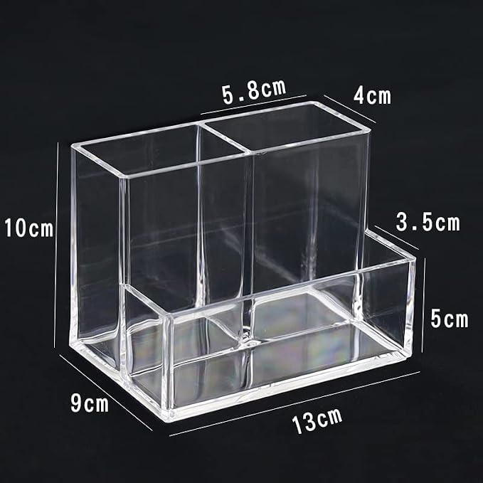 Acrylic Makeup Organizer Cosmetic Storage Makeup Display Case Makeup Brush - Image 3