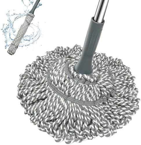 Self Wringing Mop Easy Squeeze Twist Mop by KICKLEEN